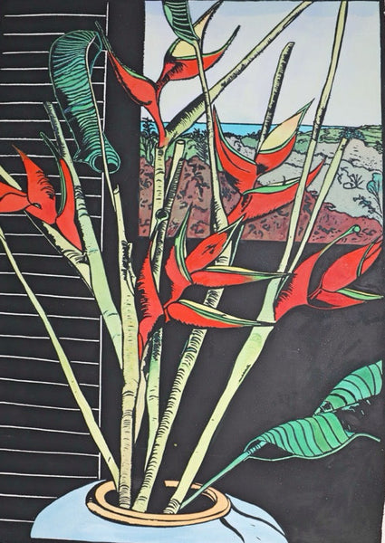 Ginger plant and mangroves
