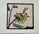 Green Bird Flower