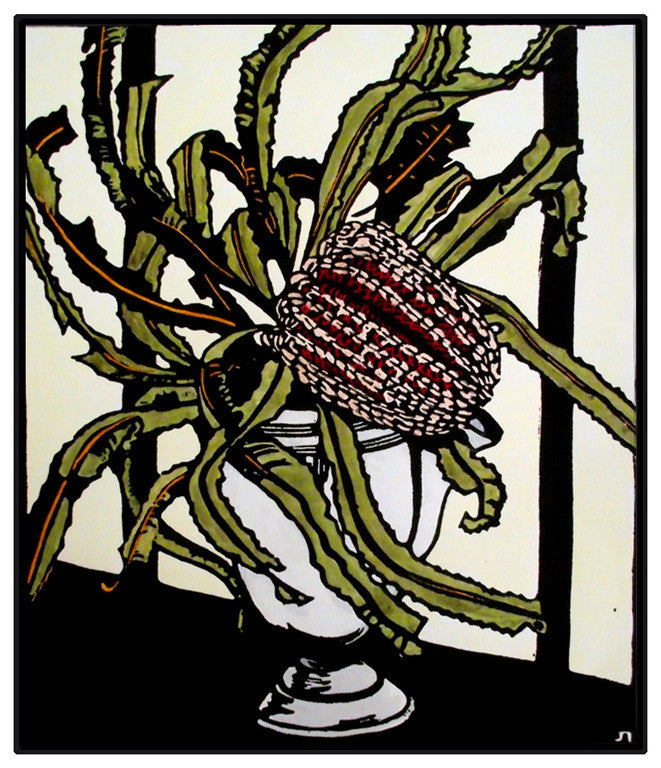 Banksia In Vase