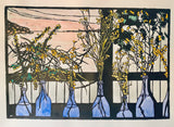Wattle in Bottles by the Sea