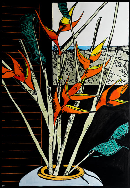 Banksia In Vase